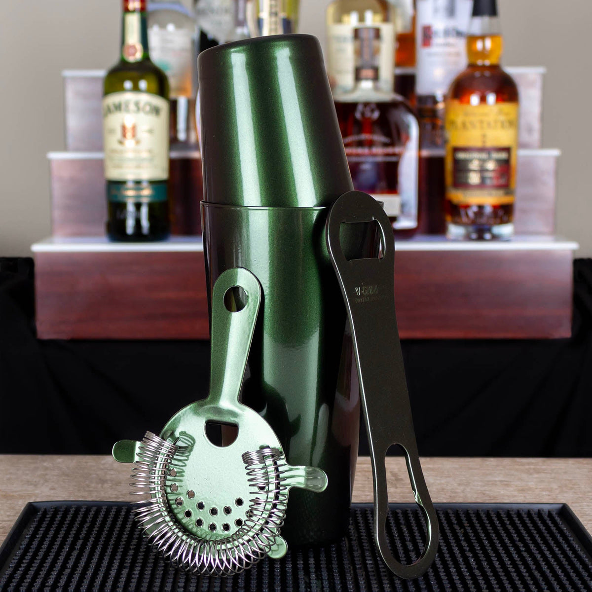 4 Piece Bar Set w/ V-rod® - Green Color Shift