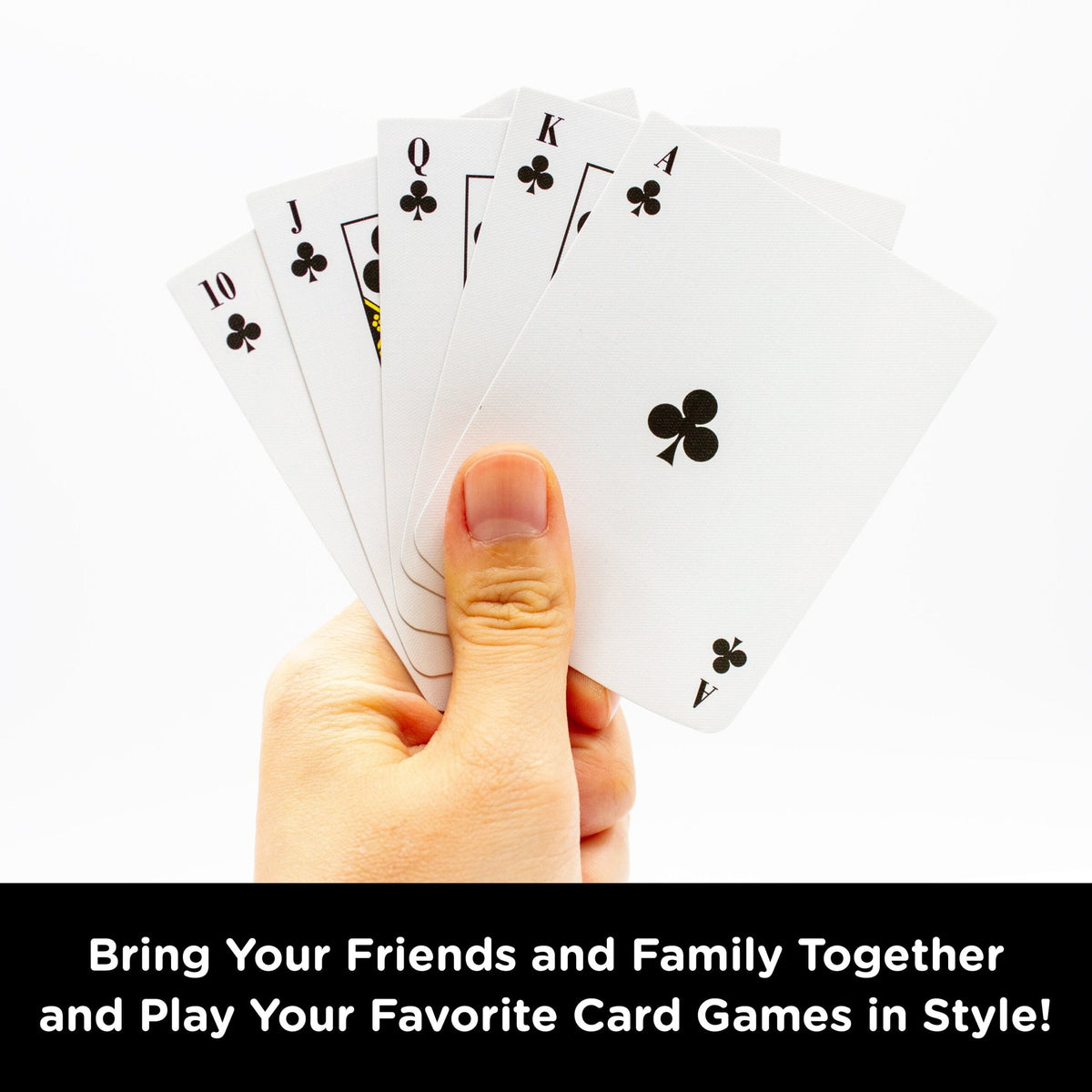 Whiskey Shaped Poker Playing Cards