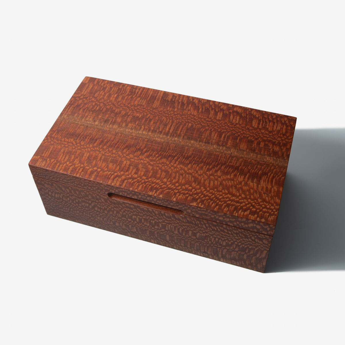 Cigar Humidor - Lacewood with Spanish Cedar Lining - 80 Capacity