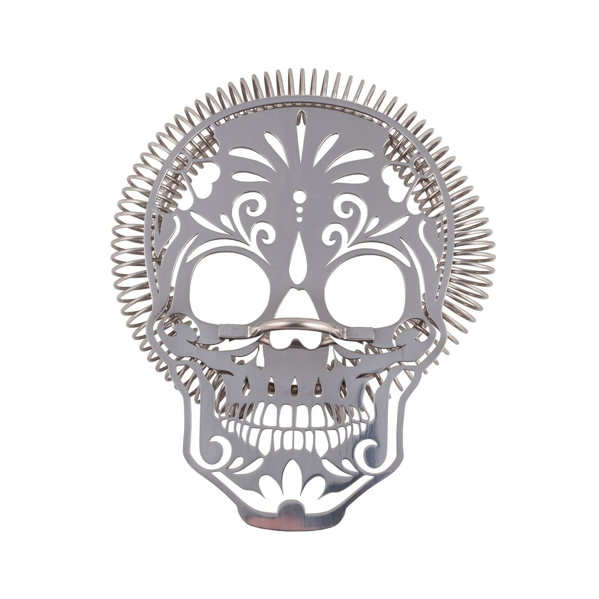 BarConic® Stainless Steel Strainer - Sugar Skull