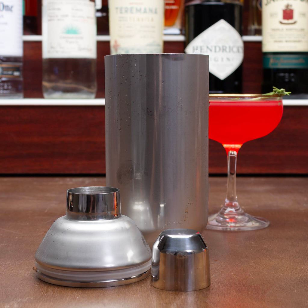 BarConic® 3 Piece Shaker - 26oz - Stainless Steel