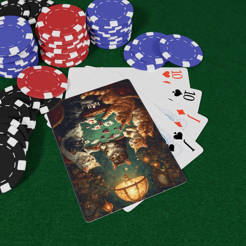 Cats Playing Poker Playing Cards - Ideal for Cat Lovers