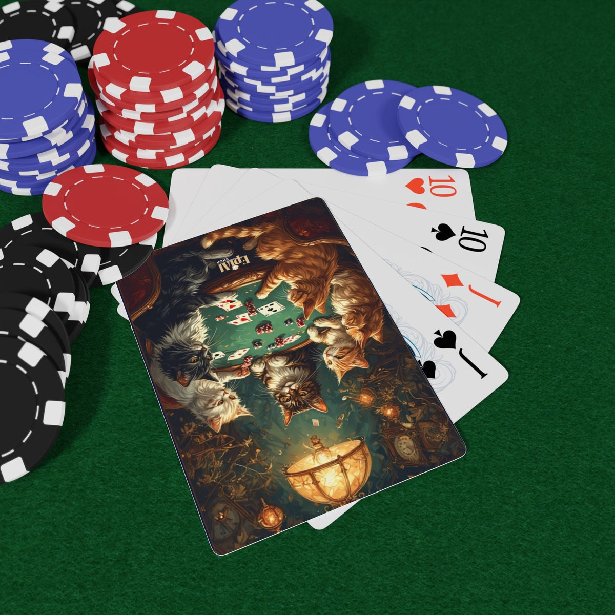 Cats Playing Poker Playing Cards - Ideal for Cat Lovers