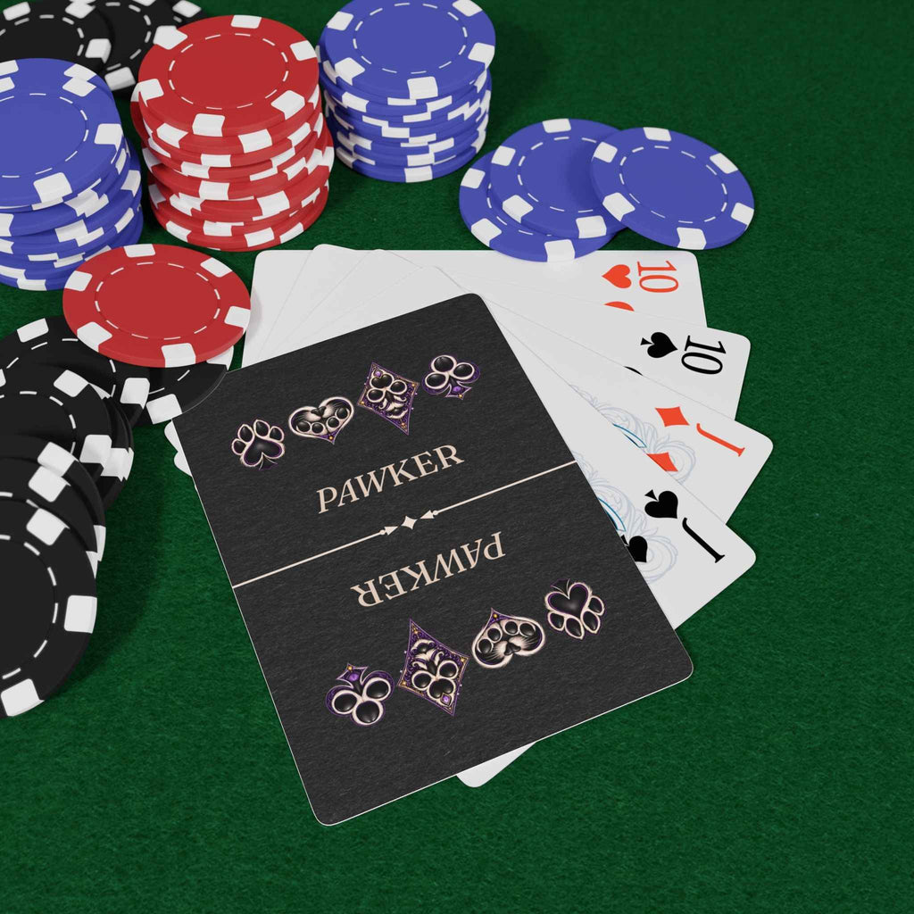PAWKER Cat Poker Playing Cards – Cat Suit Card Deck
