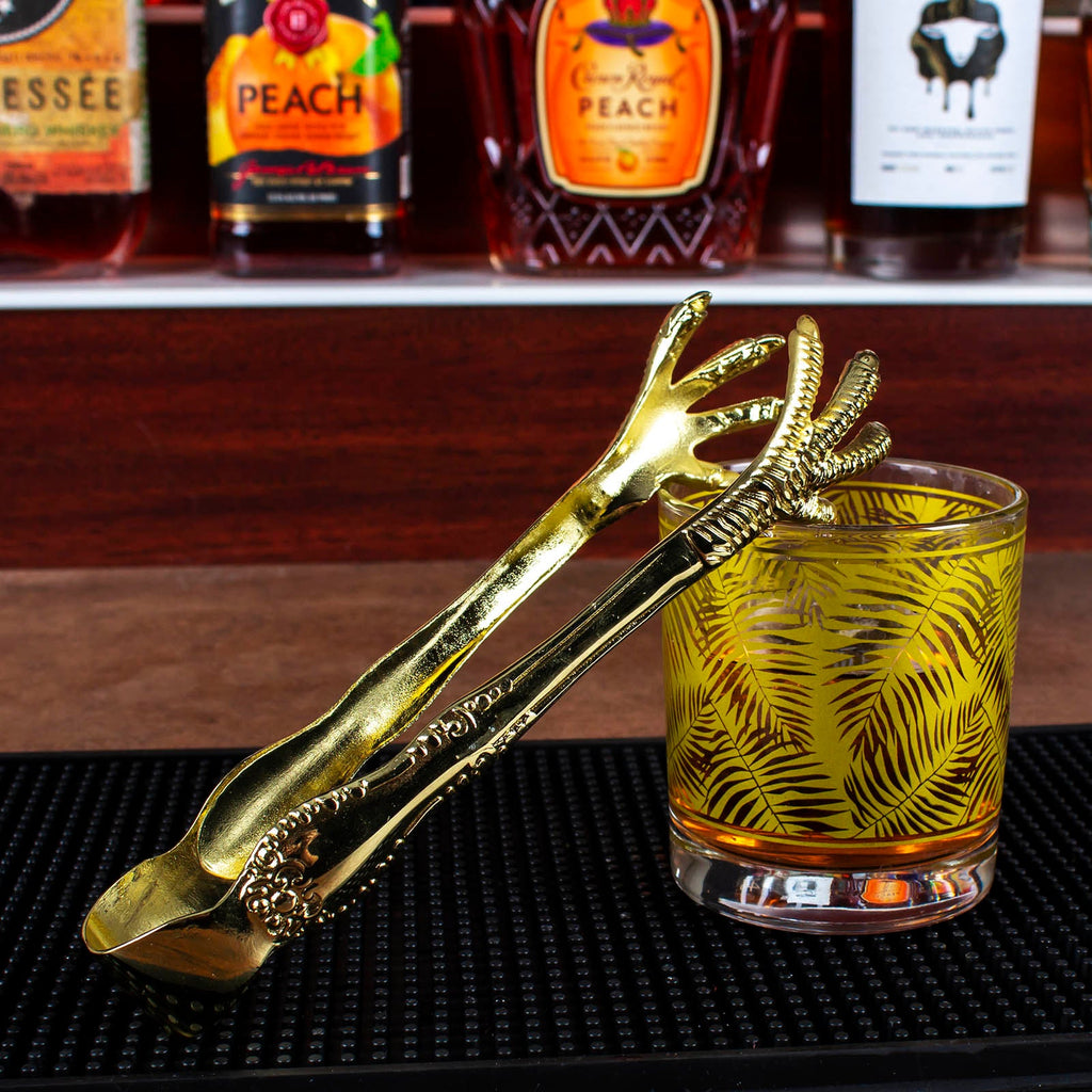 Gold Plated Talon Designed Tongs